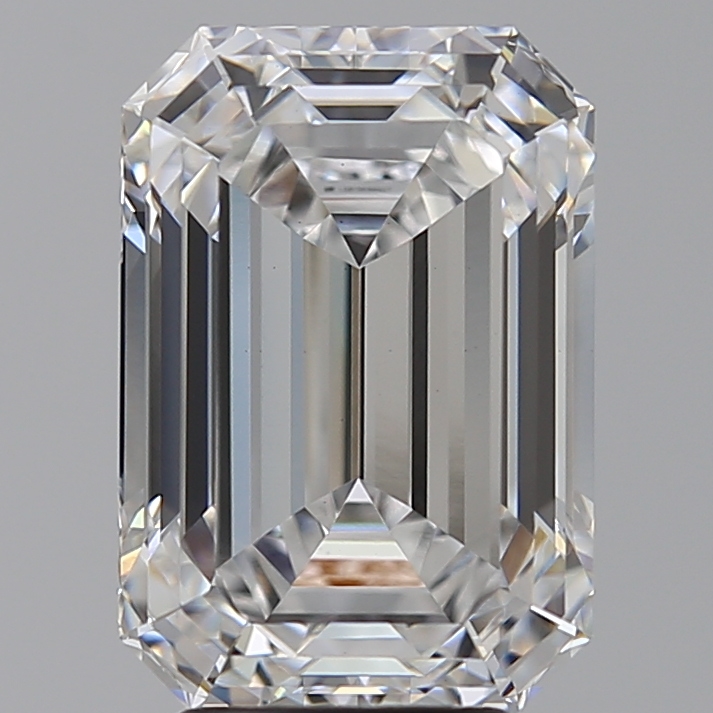 Emerald cut 5.05ct D VVS2