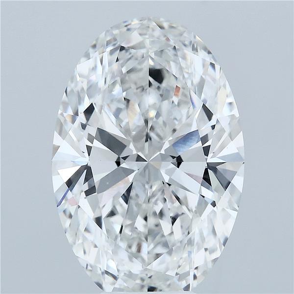 Oval 7.05ct F VVS2