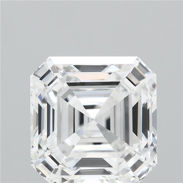 5.19 Carat Asscher Cut E VVS2 Diamond - view 1