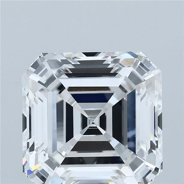 Asscher 5.08ct E VVS2