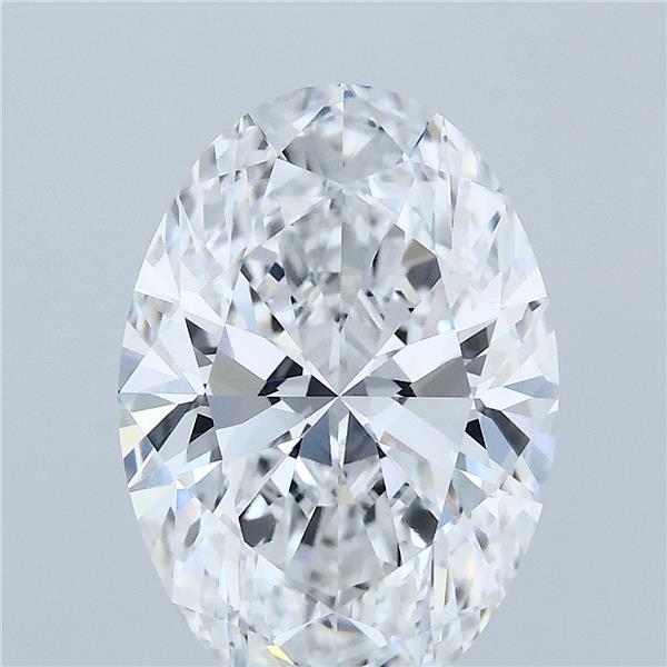 Oval 4.27ct D VVS1