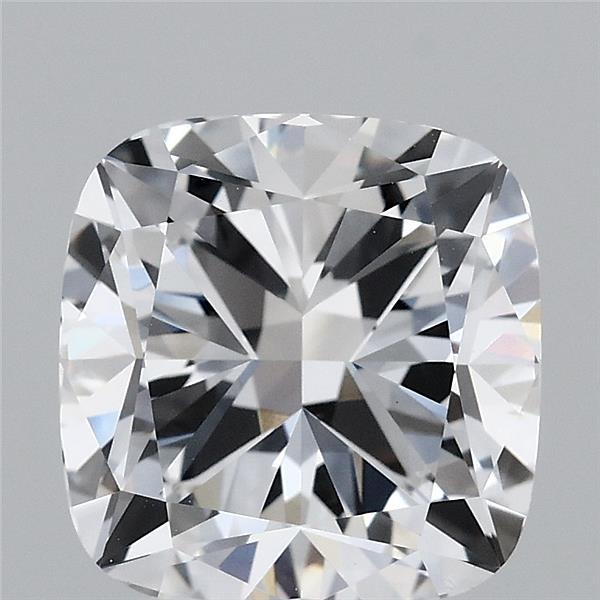 3.35 Carat Cushion Square Cut D VVS2 Diamond - view 1