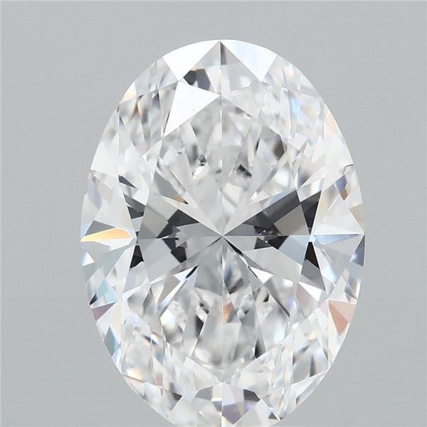 3.28 Carat Oval Cut D VVS1 Diamond - view 1