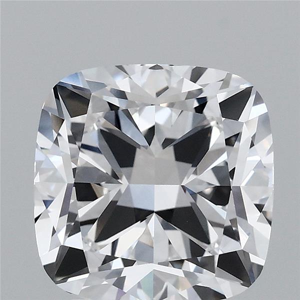 3.22 Carat Cushion Square Cut D VVS2 Diamond - view 1