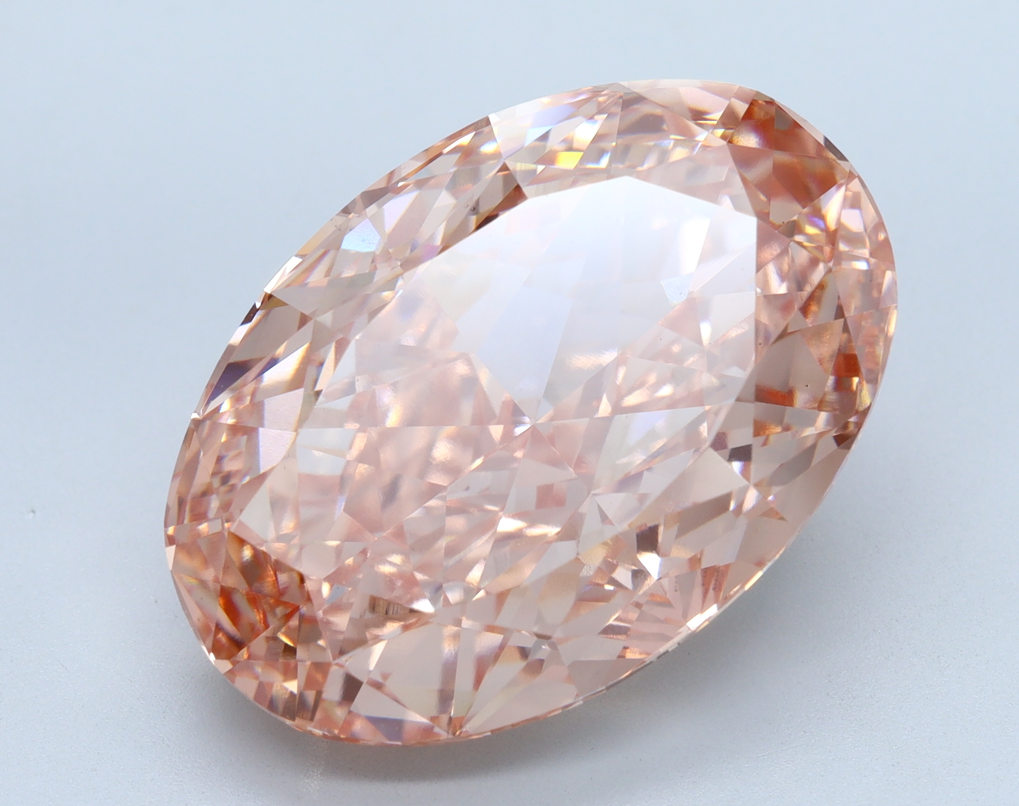 Oval 20.1ct Fancy Vivid Pink VS1
