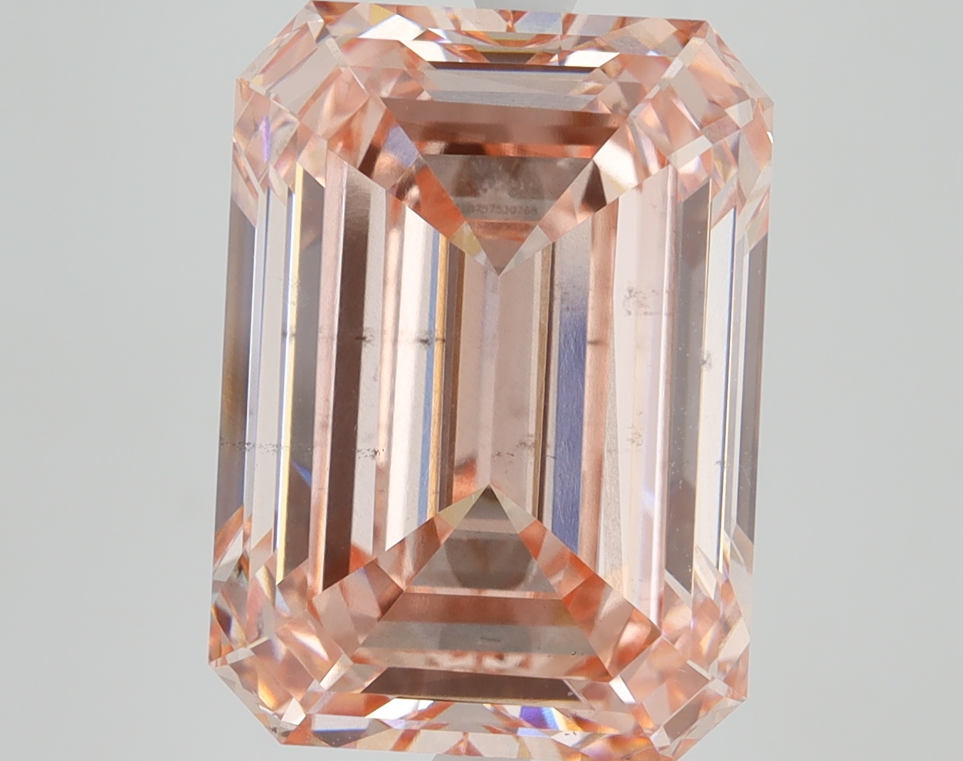 Emerald cut 9.99ct Fancy Vivid Pink VS2