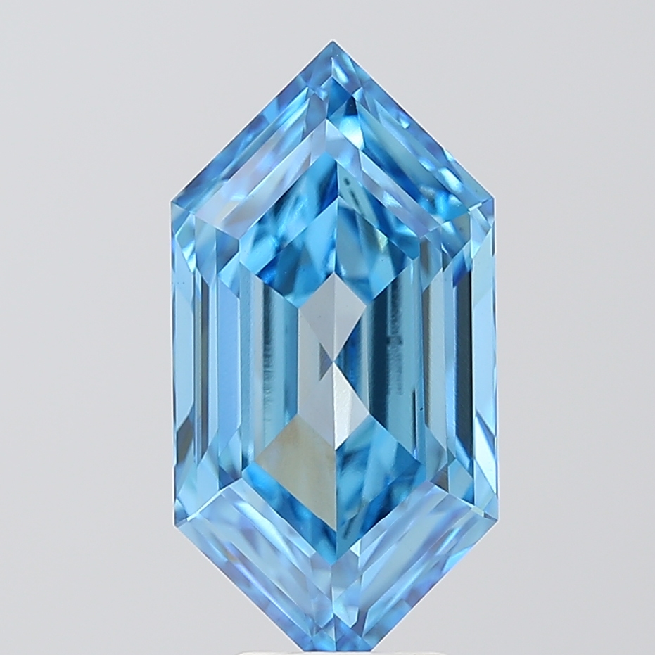 Dutch Marquise 5.06ct Fancy Vivid Blue VVS2