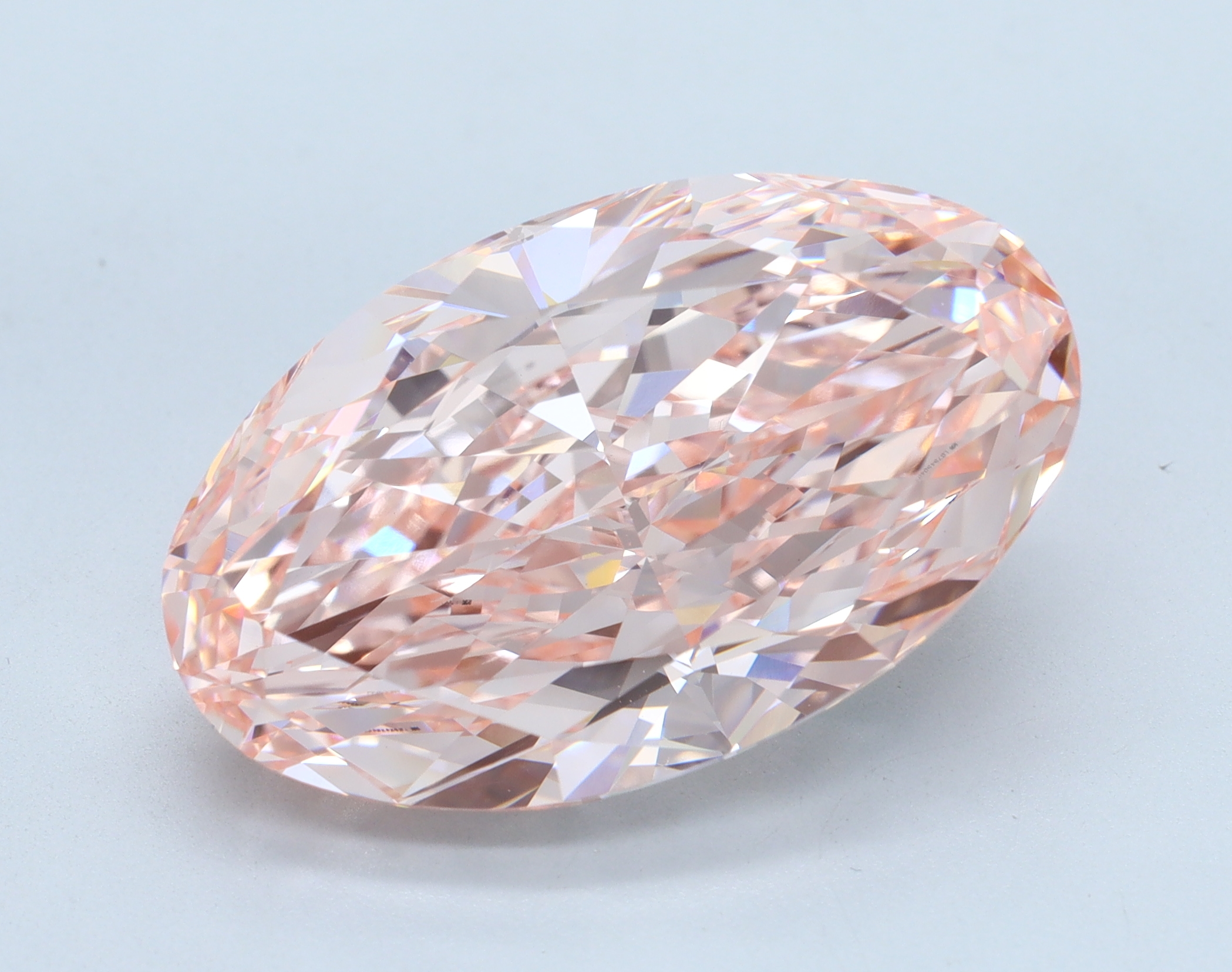 Oval 15.1ct Fancy Vivid Pink VS1