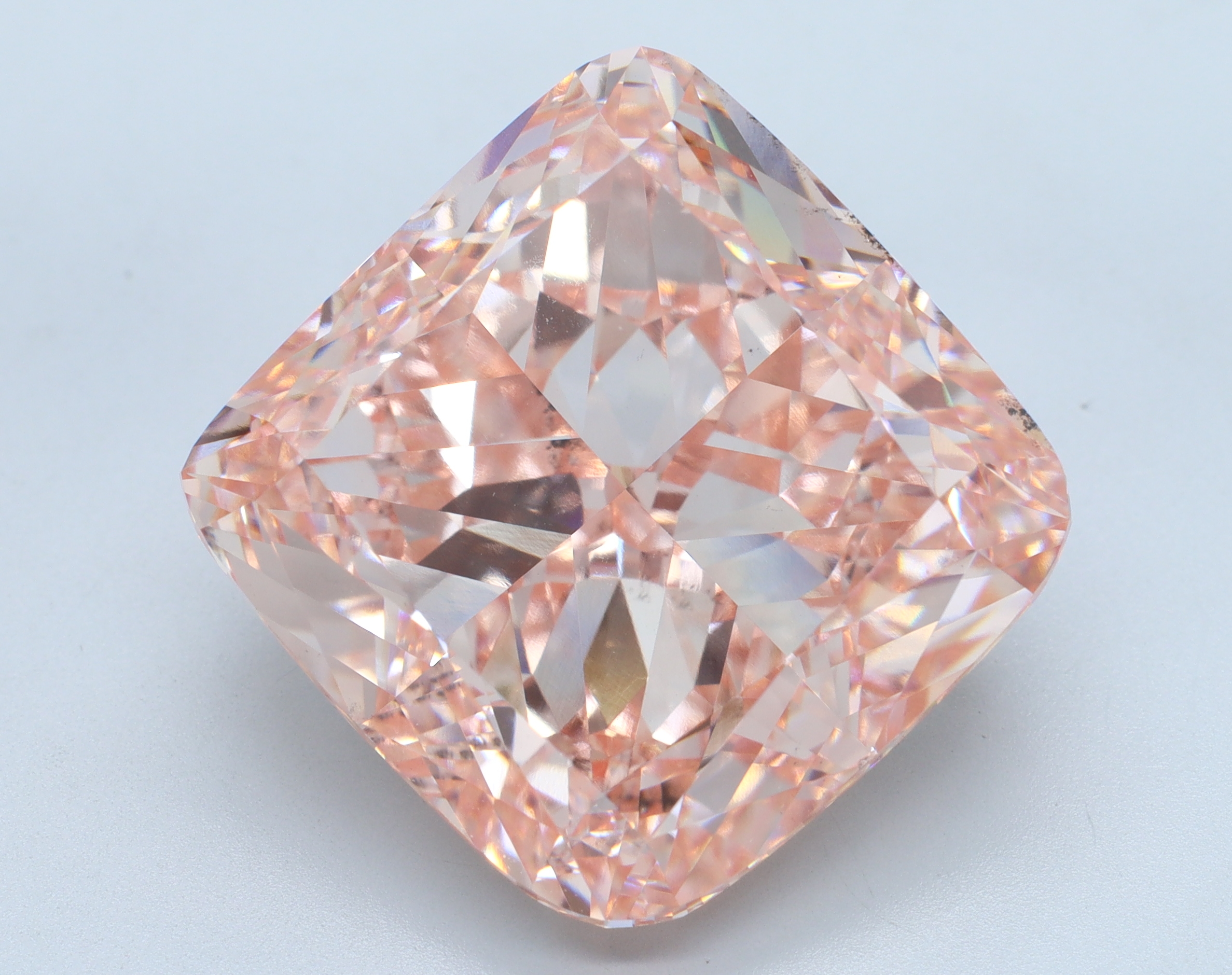 30.01ct Cushion Fancy Intense Pink VS2 IGI