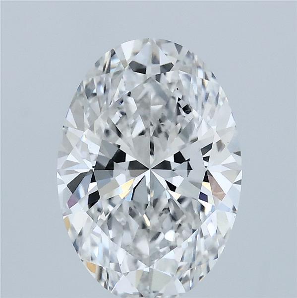 2.06 ct. oval Lab Grown Diamond front image