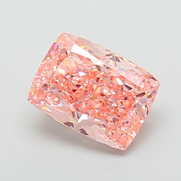 Cushion Modified 5.12ct Fancy Vivid Pink VS1