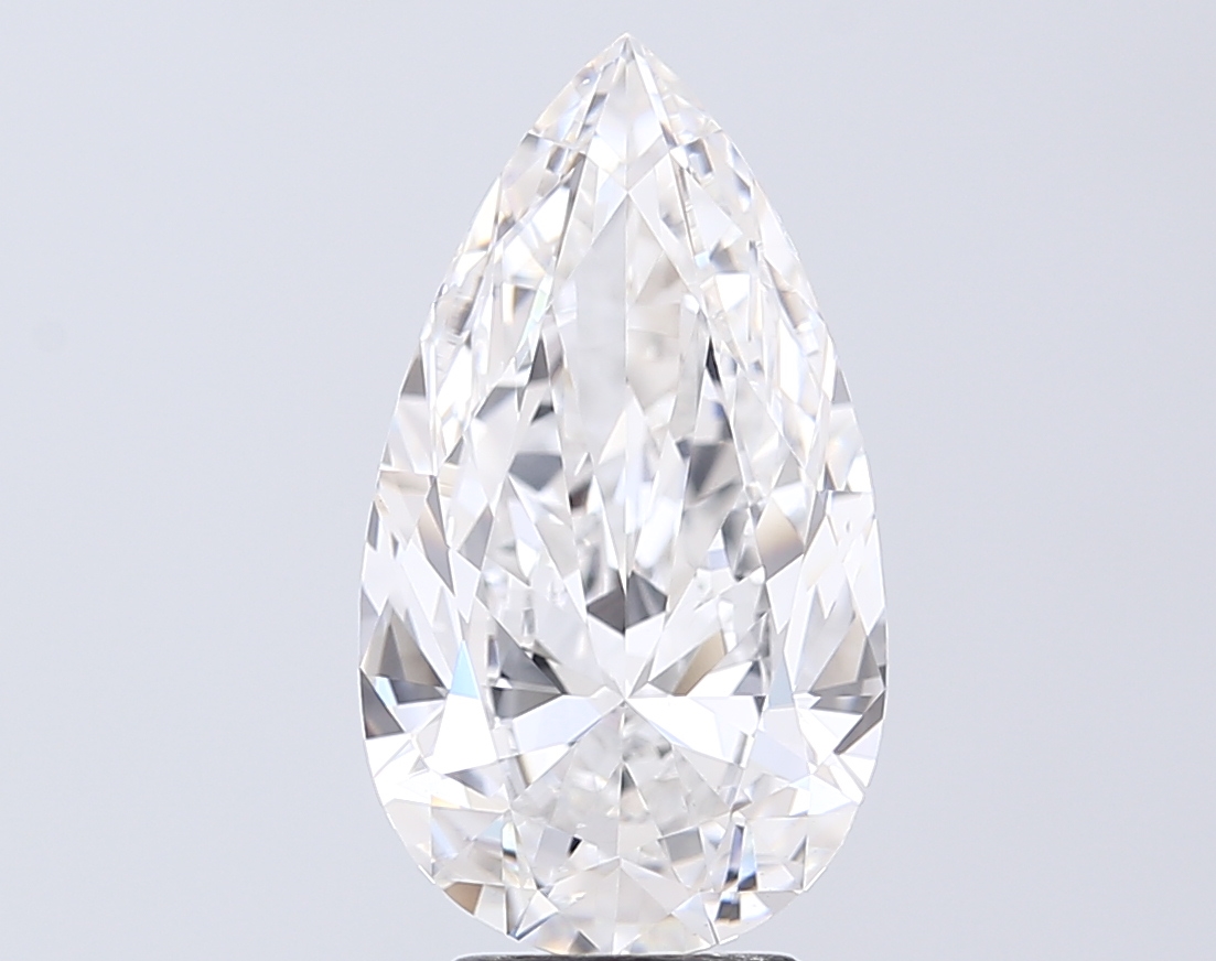 4.04 ct. pear Lab Grown Diamond front image