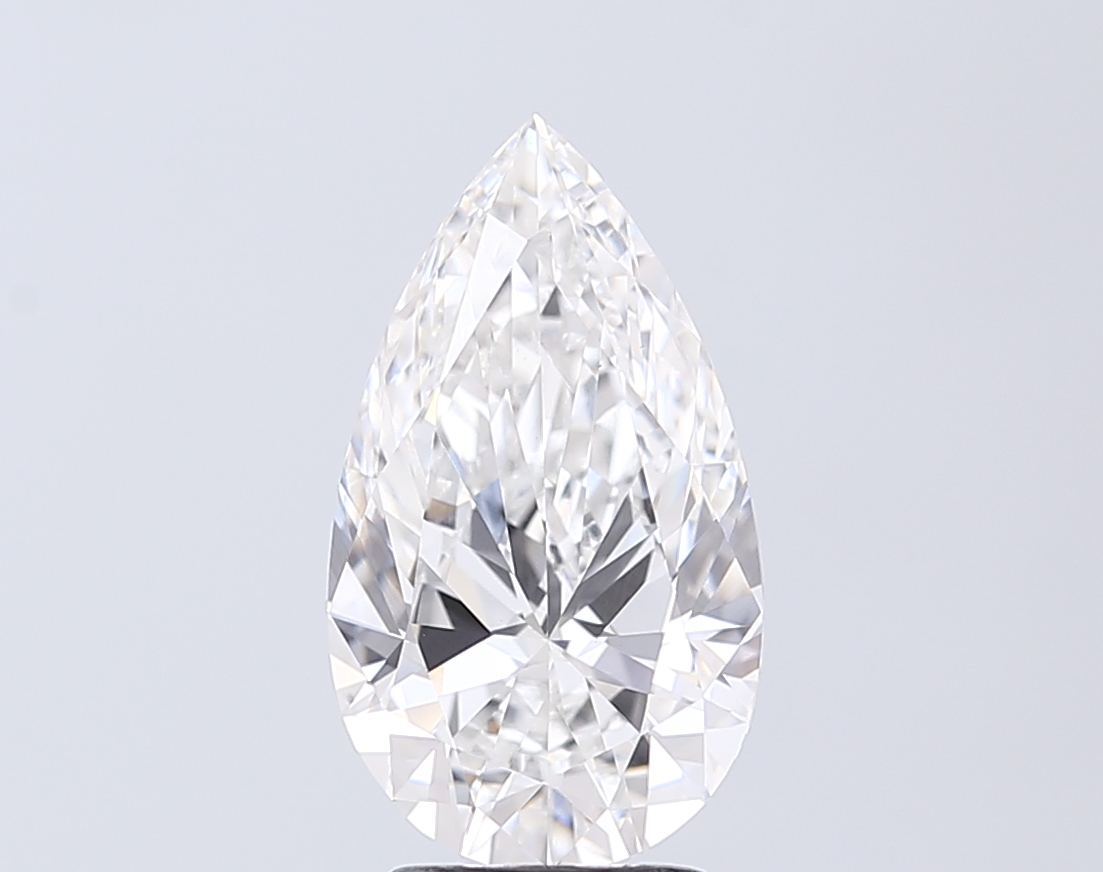3.10 ct. pear Lab Grown Diamond front image
