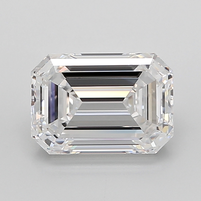 Emerald cut 4.17ct D IF
