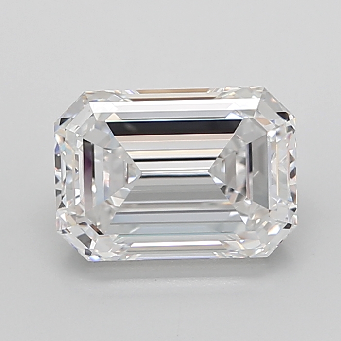 Emerald cut 4.18ct D VVS2