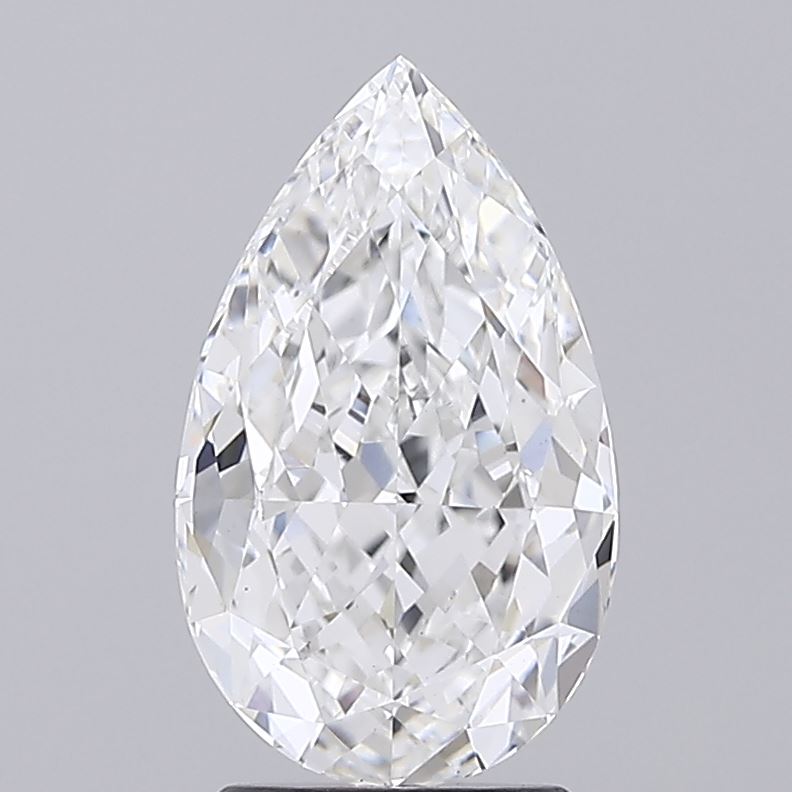 3.22 ct. pear Lab Grown Diamond front image
