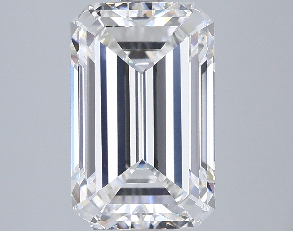 4.06 ct. emerald Lab Grown Diamond front image