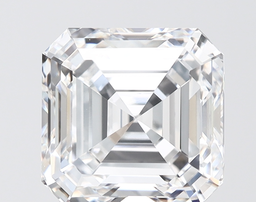 Asscher 4.09ct E VVS1
