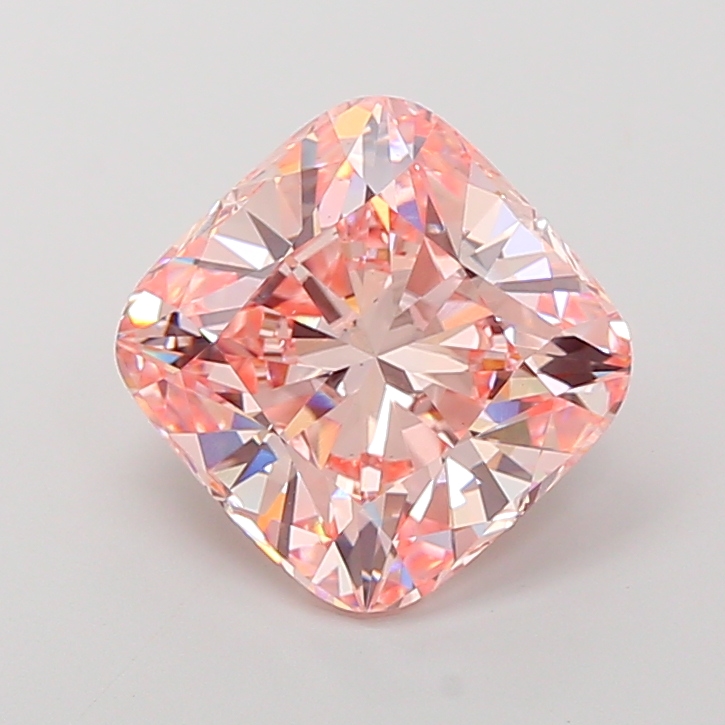 Cushion 8.05ct Fancy Intense Pink VS1