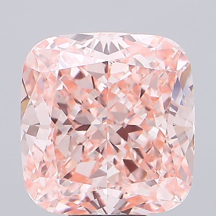 Cushion Square 9.05ct Fancy Intense Pink VVS2
