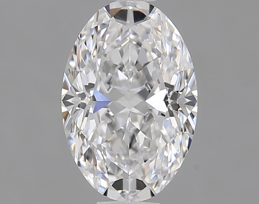 1.10 ct. oval Lab Grown Diamond front image