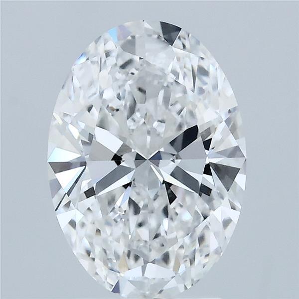 2.06 ct. oval Lab Grown Diamond front image