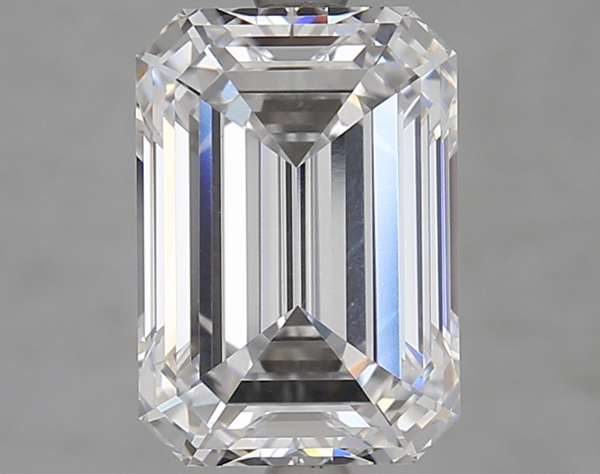 Emerald cut 4.03ct E VVS2