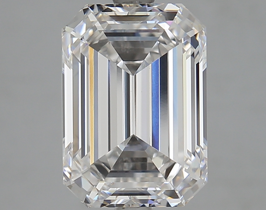 Emerald cut 4.18ct E VVS2