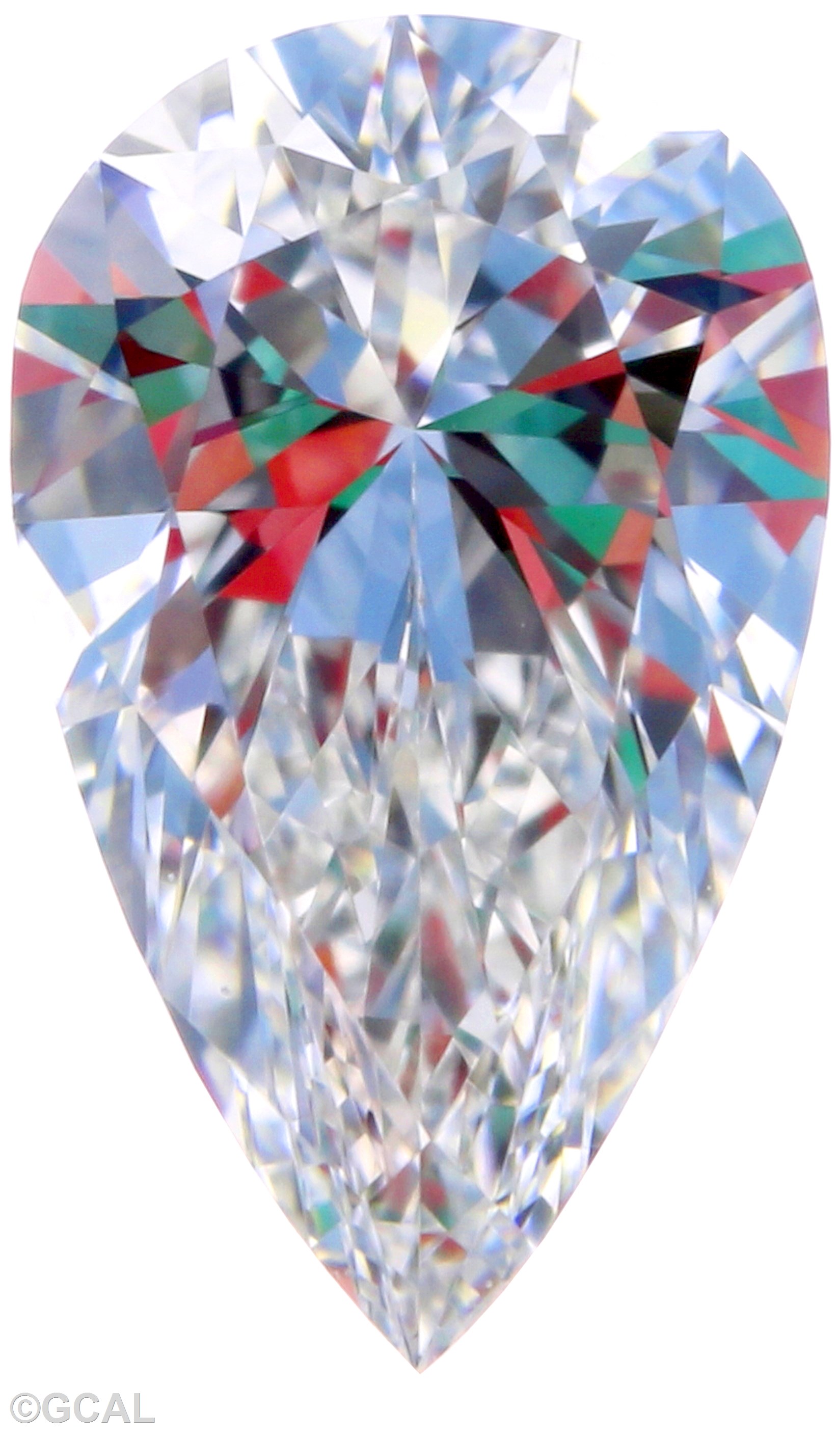 0.31ct Pear F VVS2 GCAL