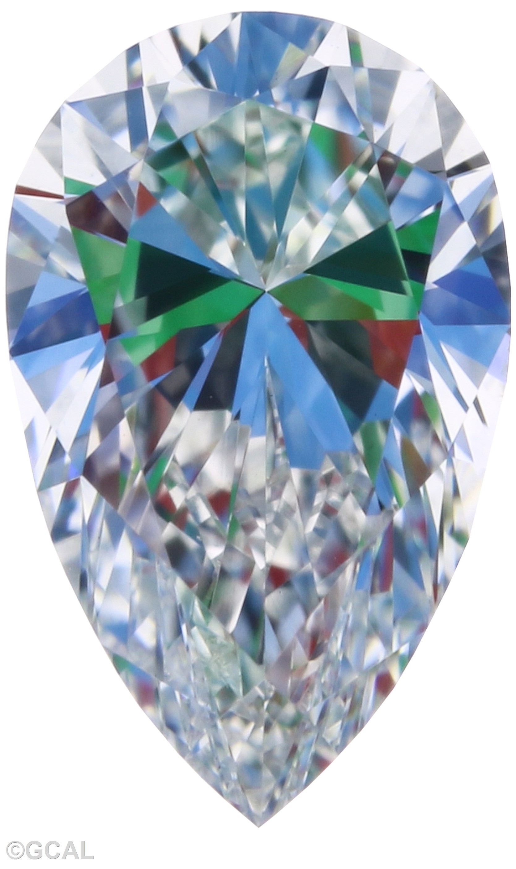 Pear 0.34ct F VS2