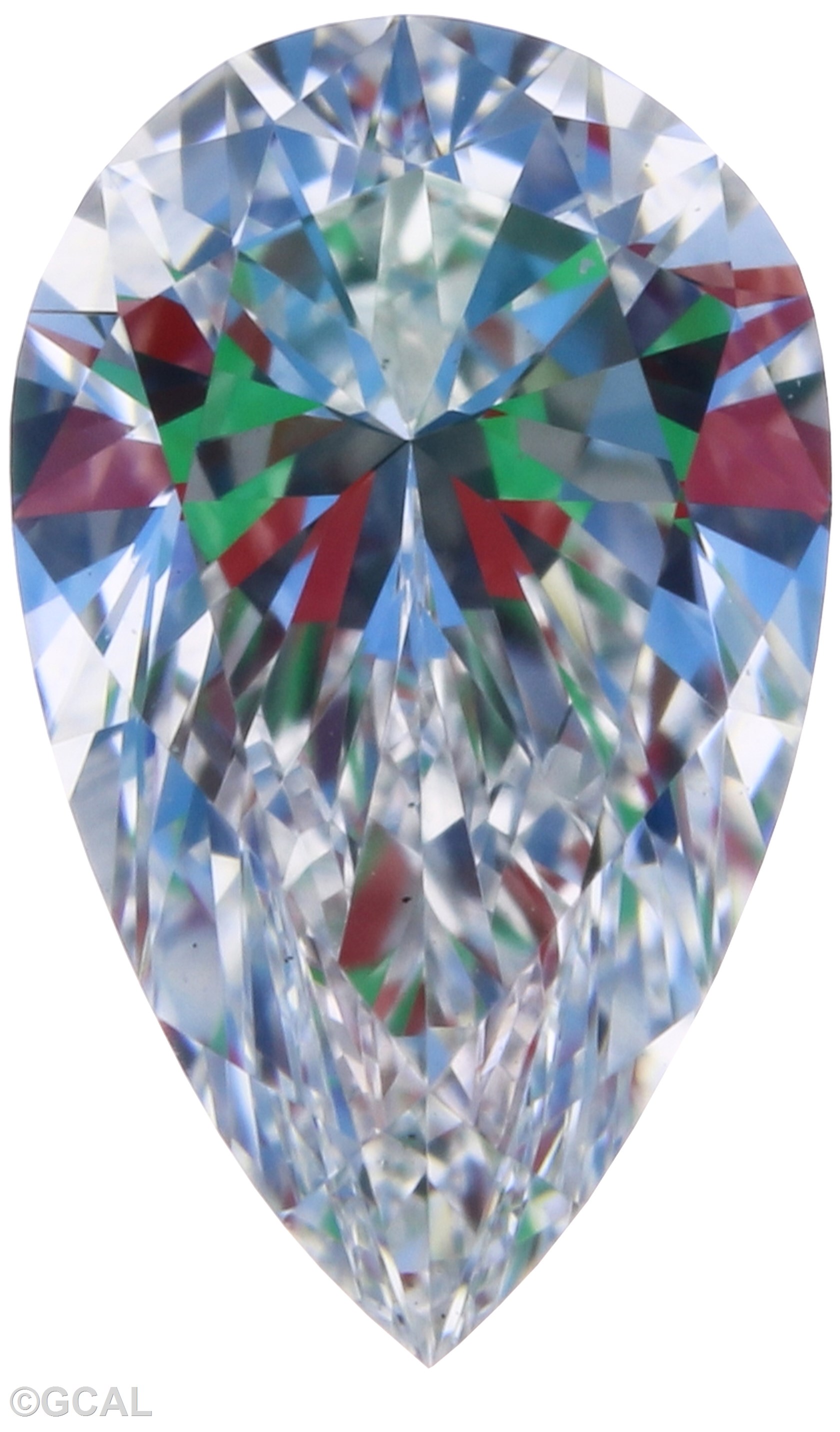 Pear 0.34ct F VS2