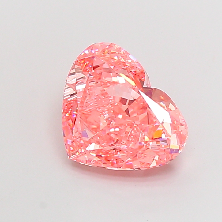 Heart 7.00ct Fancy Vivid Pink VS1