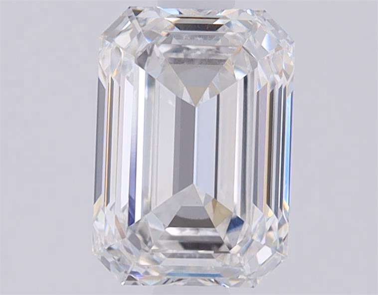 Emerald cut 4.10ct D VS1