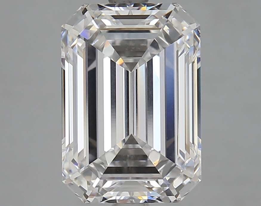 Emerald cut 4.15ct E VS1