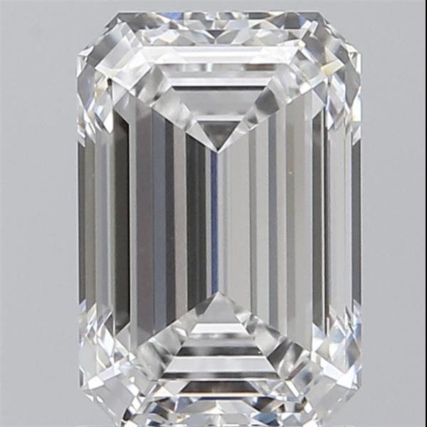 Emerald cut 4.08ct D VS1