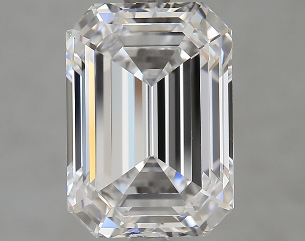 Emerald cut 4.01ct D VVS2