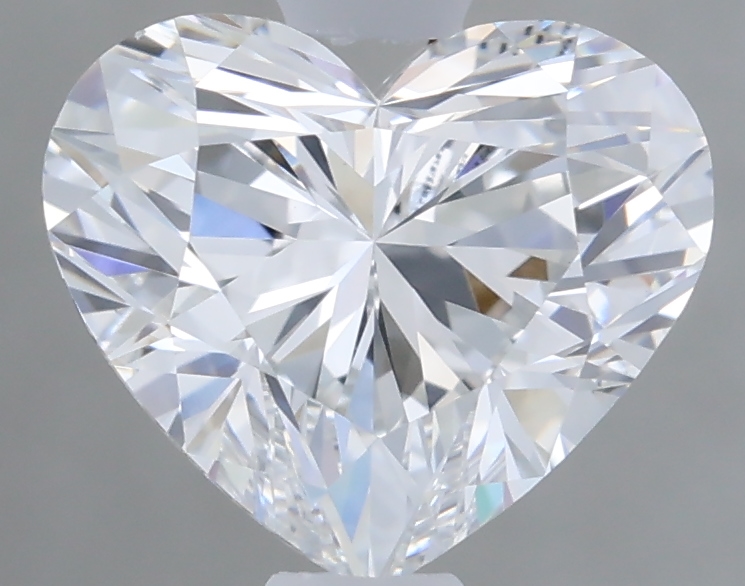 1.06 carat d VVS2 EX Cut IGI heart diamond