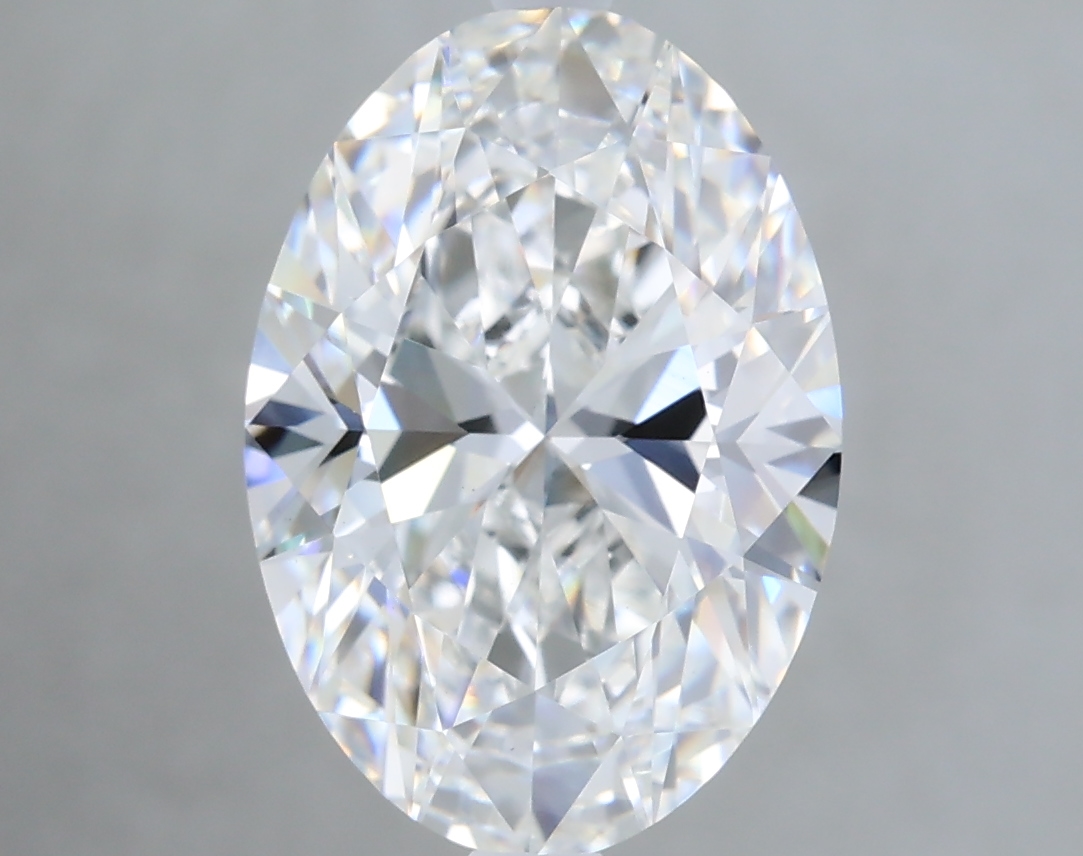 4.06 ct. oval Lab Grown Diamond front image