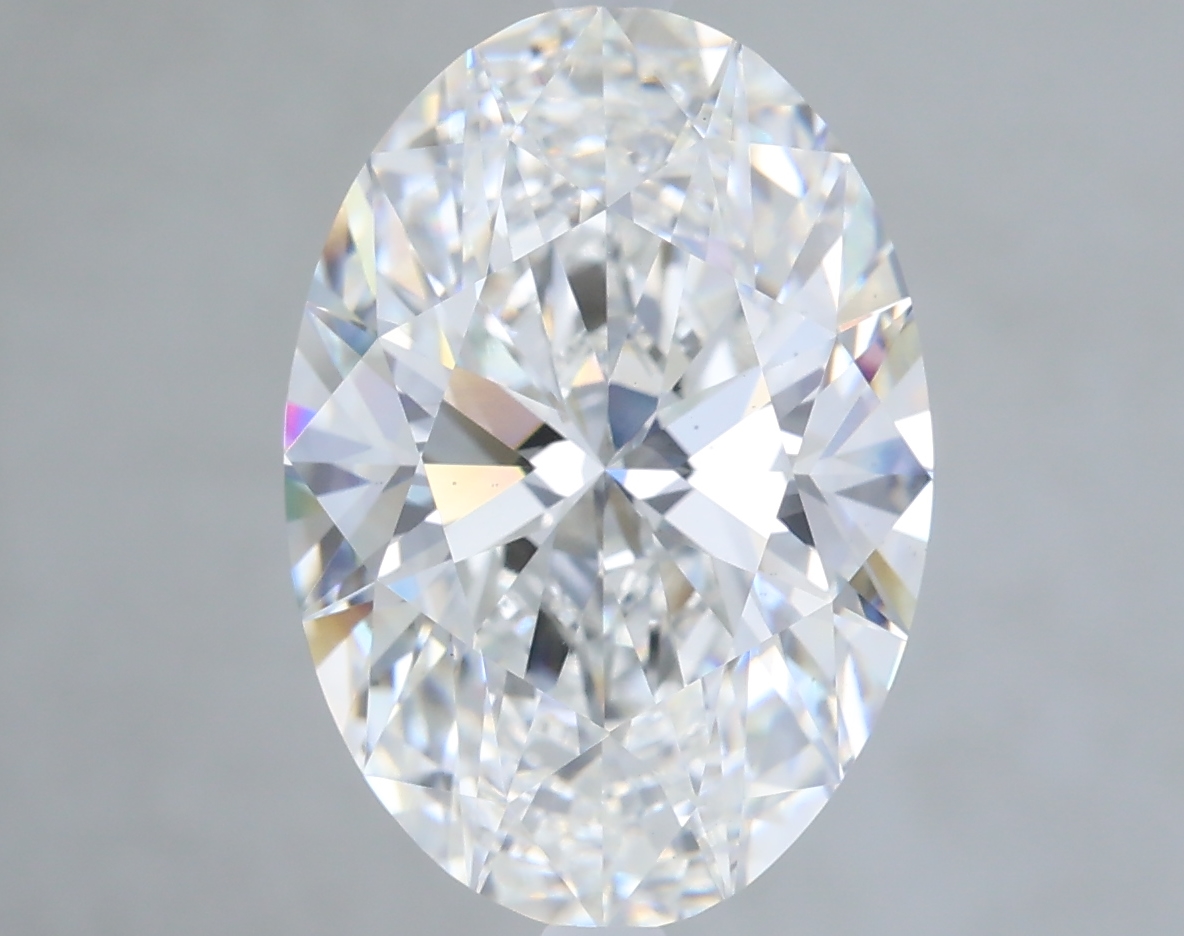 5.04 ct. oval Lab Grown Diamond front image