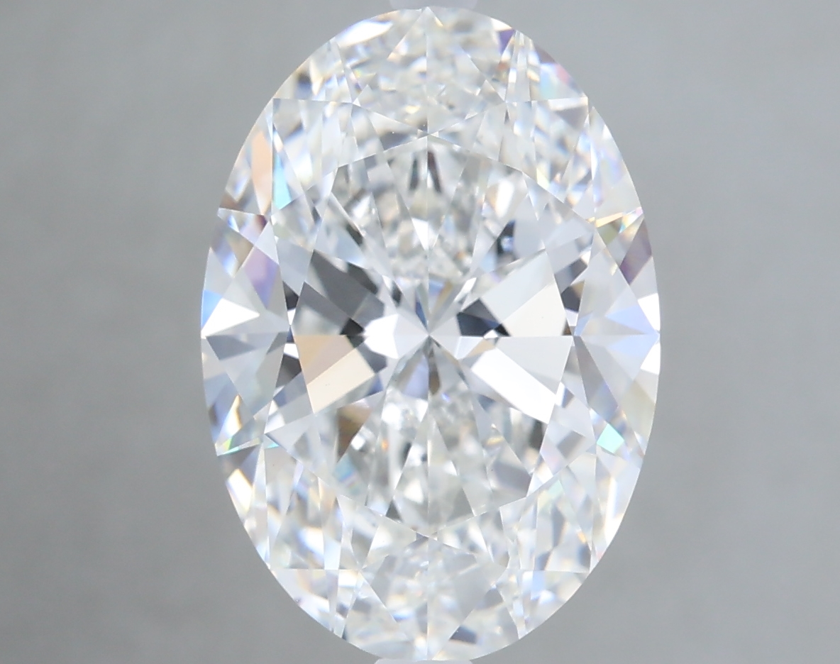 5.05 ct. oval Lab Grown Diamond front image