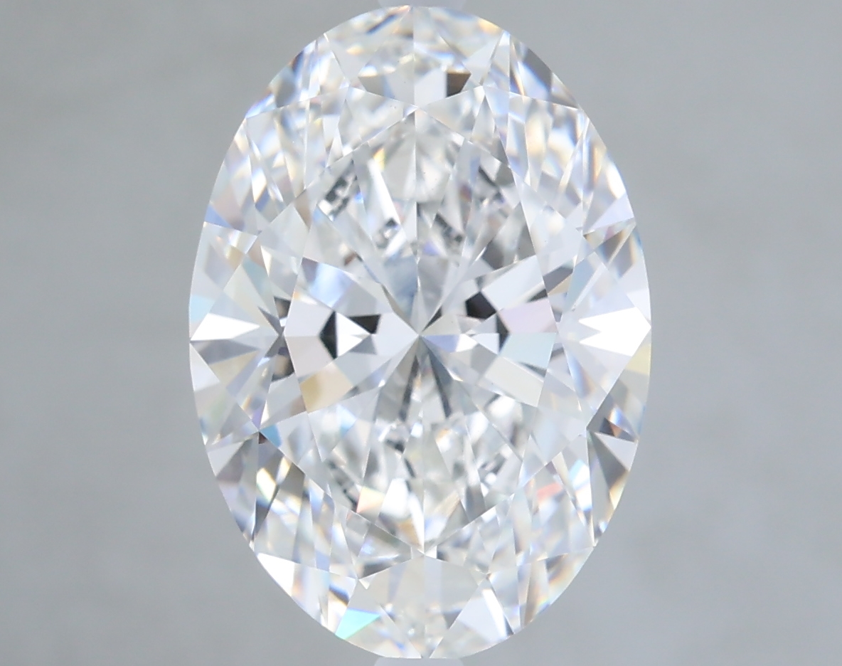 5.08 ct. oval Lab Grown Diamond front image