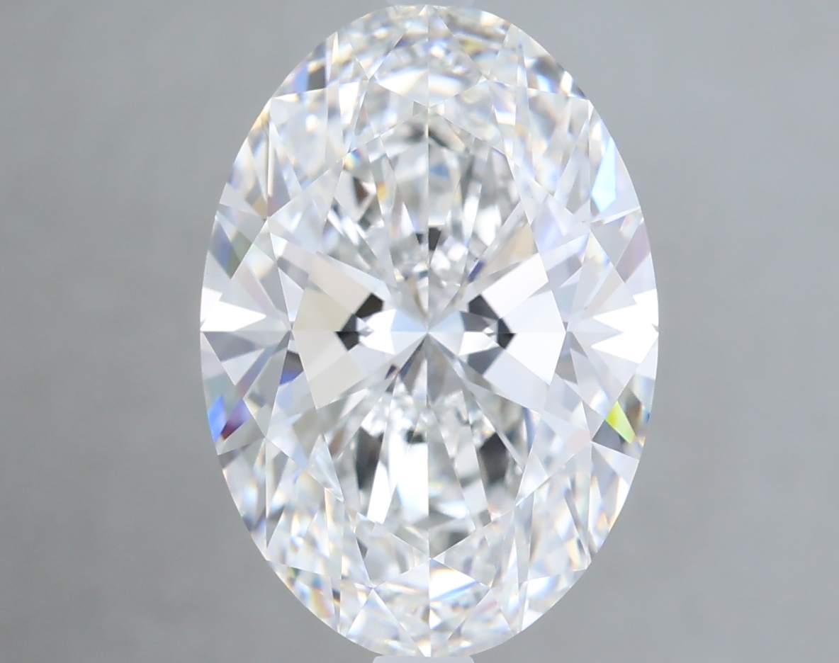 5.09 ct. oval Lab Grown Diamond front image
