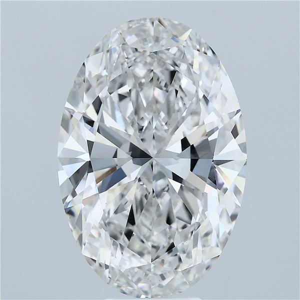 7.01 Carat Oval Cut F VVS2 Diamond - view 1