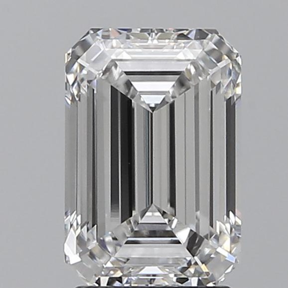 Emerald cut 4.07ct D VVS2