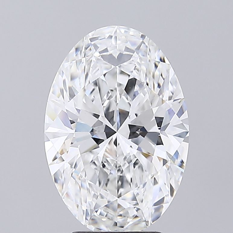 4.03 ct. oval Lab Grown Diamond front image