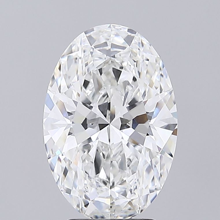 3.82 ct. oval Lab Grown Diamond front image