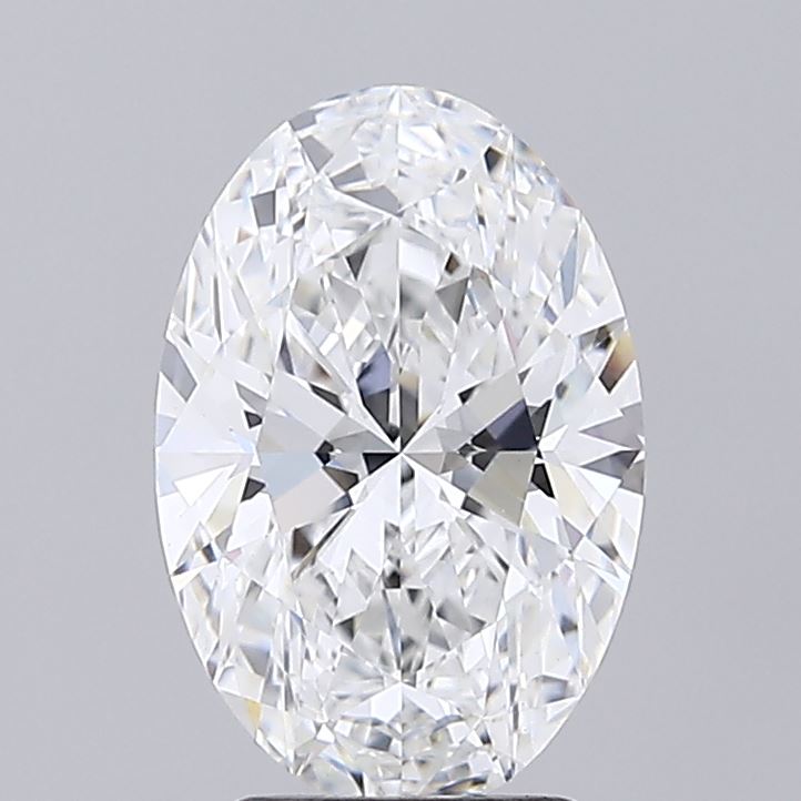 3.31 ct. oval Lab Grown Diamond front image