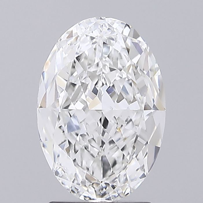 3.20 ct. oval Lab Grown Diamond front image