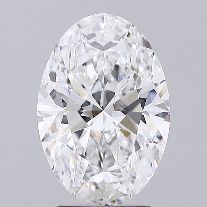 3.11 ct. oval Lab Grown Diamond front image