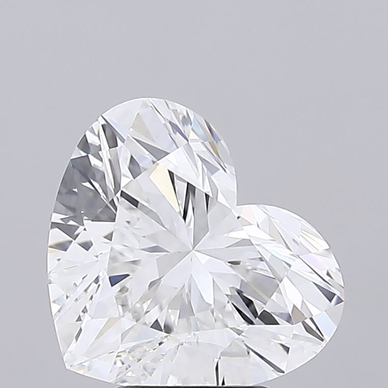 4.78 ct. heart Lab Grown Diamond front image
